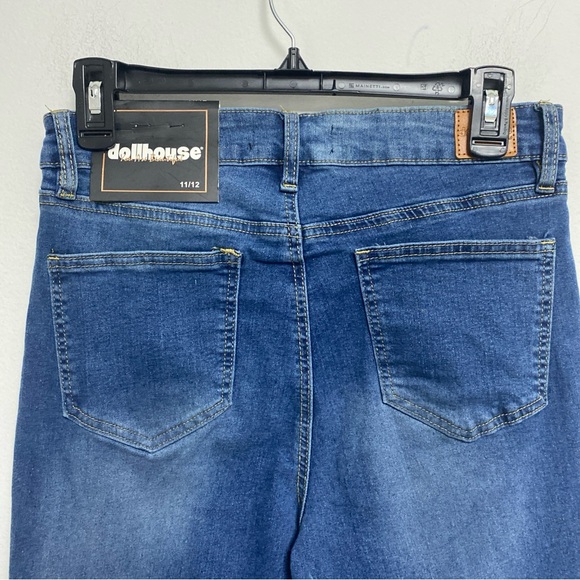 Dollhouse Jackie High Rise Flare Jeans Size 11/12 - Picture 5 of 7